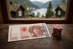 100 kr casinoer i Norge: innskudd og bonuser
